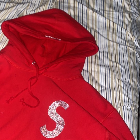 Supreme S Logo Hooded Sweatshirt - Picture 3 of 7